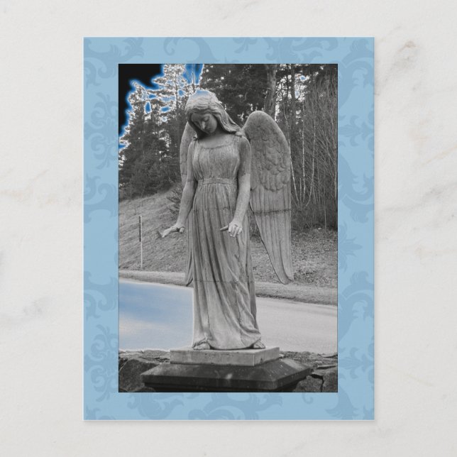 Blauer Engel 17 Postkarte (Vorderseite)