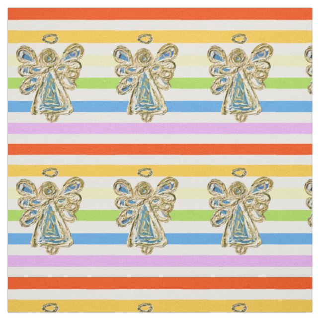 Blauer Engel Rainbow Strickstoff Kunststoffe Stoff (Muster)