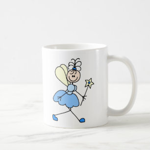 Blauer Engel-Stockfigur-Tasse Tasse
