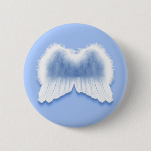 Blauer Engel Wings 2 ¼ Zoll-runden Knopf Button