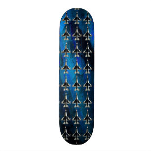 Blauer Engels-Kampfflugzeuge Skateboard
