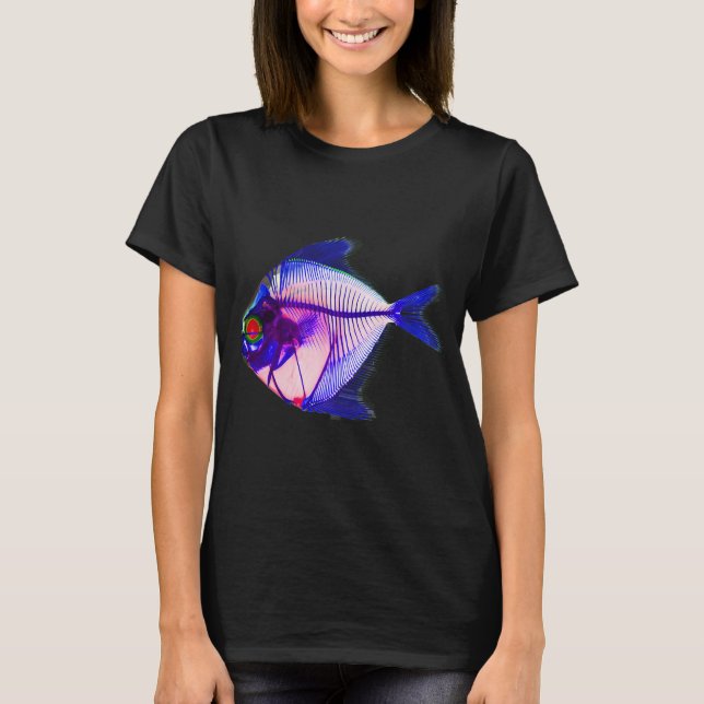 Blauer Ernteschnapper T-Shirt (Vorderseite)