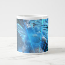 Blauer Fairy In der Vortex Jumbo Tasse 20oz - edit
