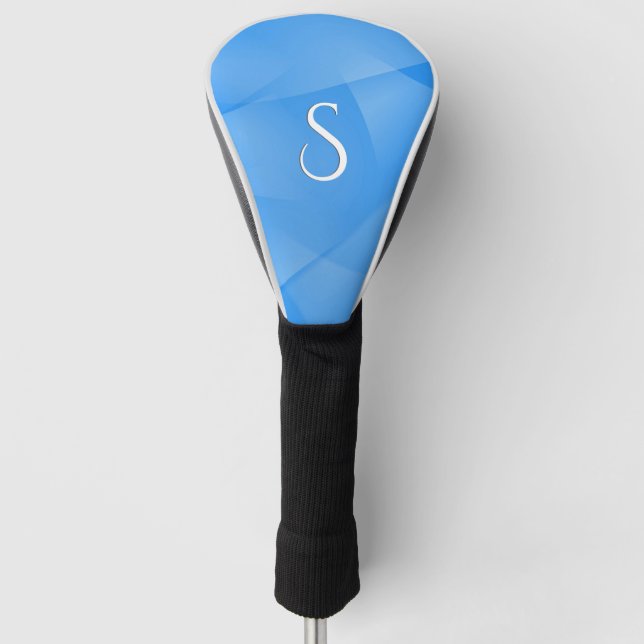 Blauer Falten, anfänglich empfindlich Golf Headcover (Vorderseite)