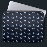 Blauer Fantasy-Schmetterling Laptopschutzhülle<br><div class="desc">Blauer Fantasy-Schmetterling</div>