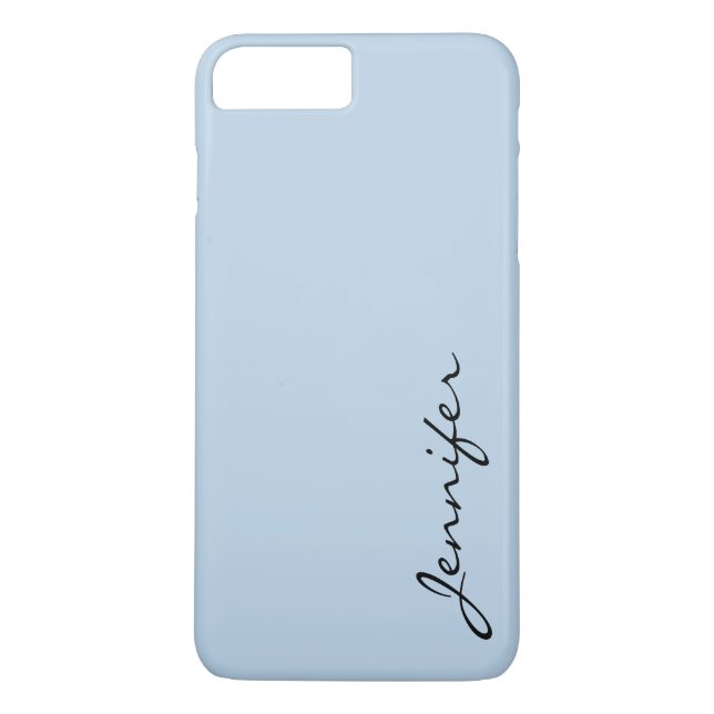Blauer Farbhintergrund Case-Mate iPhone Hülle (Rückseite)