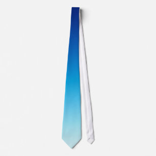 Blauer Farbverlauf Krawatte