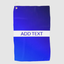 Blauer Farbverlauf und bearbeitbarer Text auf weiß