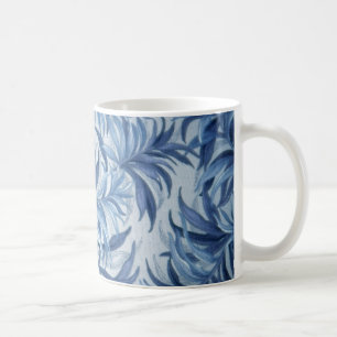 Blauer Farn Kaffeetasse