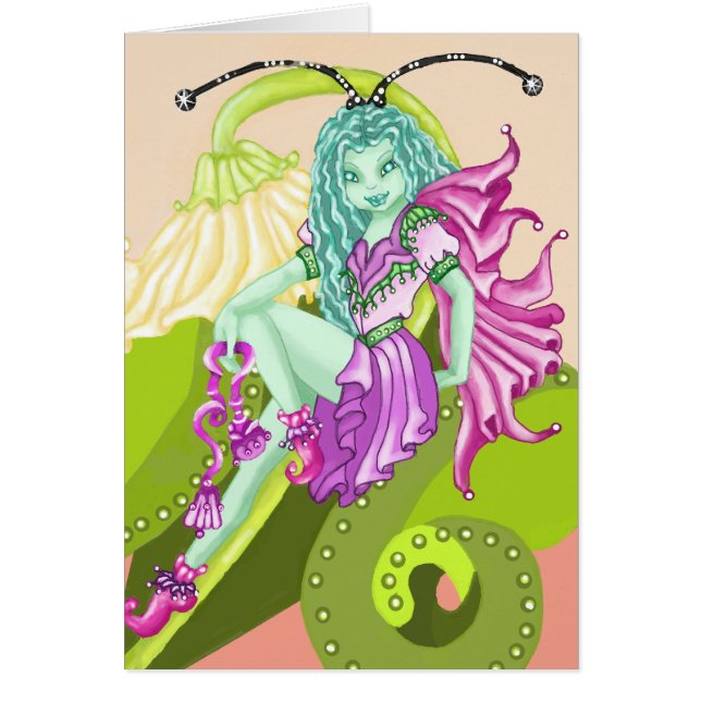 Blauer feenhafter Sprite (Vorne)