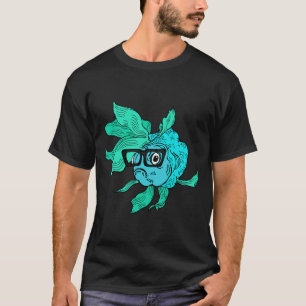 Blauer Fisch T-Shirt