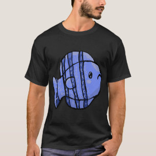 Blauer Fisch T-Shirt