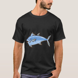 Blauer Fisch T-Shirt