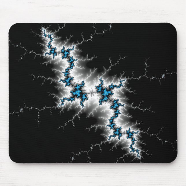 Blauer Fissure Mousepad (Vorne)