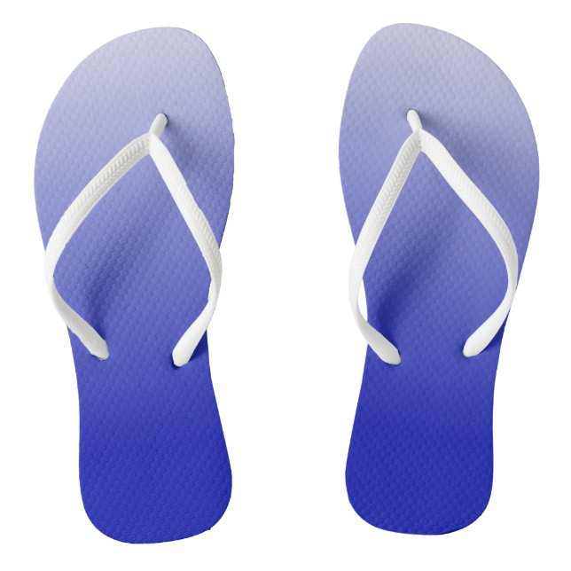 Blauer Flip Flops (Fußbett)