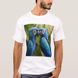 Blauer Flug T-Shirt
