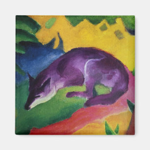 Blauer Fox, 1911 Magnet