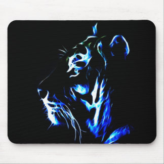 Blauer Fractalius Tiger Mousepad