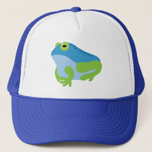 Blauer Frosch Truckerkappe