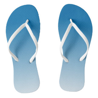 Blauer Frostfleck Flip Flops