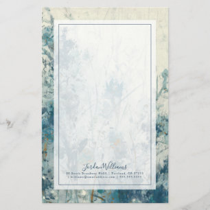 Blauer Frühling Briefpapier
