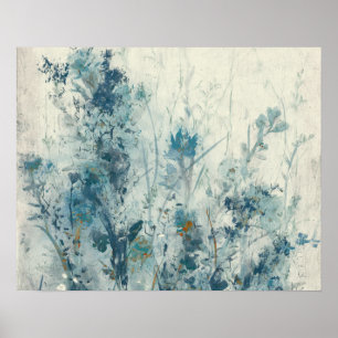 Blauer Frühling Poster