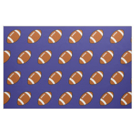 Blauer Fußball Stoff