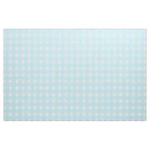 Blauer Gingham Stoff