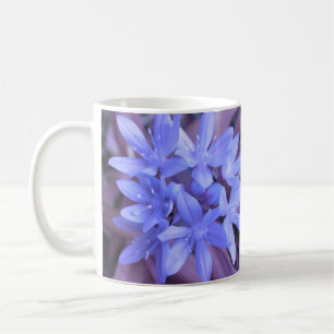 Blauer Glanz der Schnee-Tasse Kaffeetasse