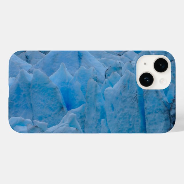 Blauer Gletscher Case-Mate iPhone Hülle (Rückseite (Horizontal))