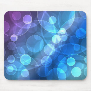 blauer Glitter Mousepad