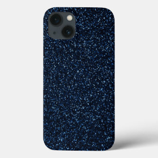 Blauer Glitzer Case-Mate iPhone Hülle