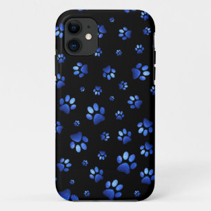 Blauer Glitzer Case-Mate iPhone Hülle