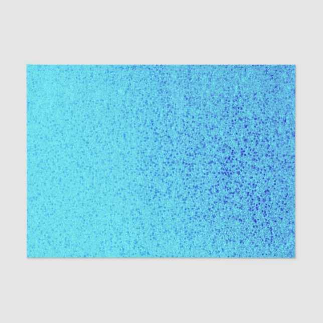 Blauer Glitzer-Schein-glänzender Schimmer Seidenpapier (Vorderseite)