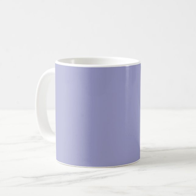 Blauer Glocke (Vollfarbe) Kaffeetasse (Vorderseite Links)