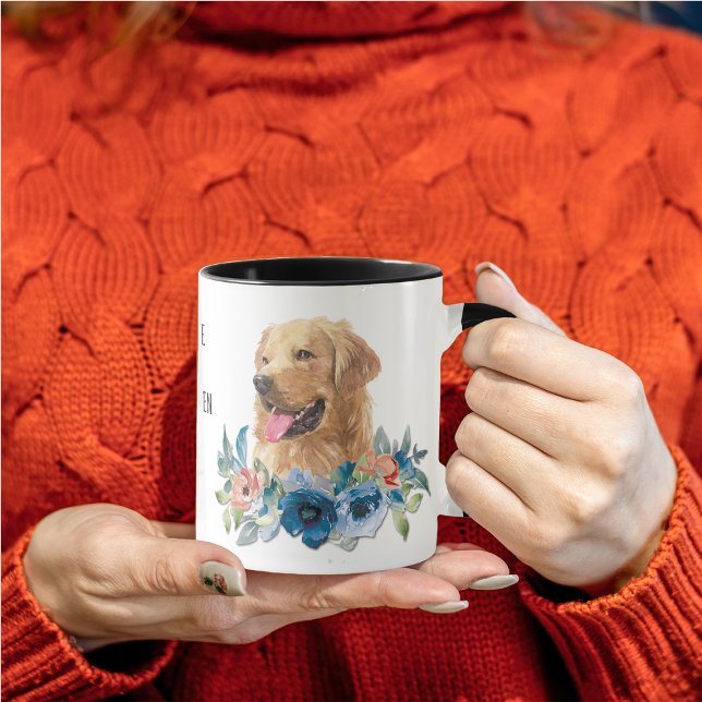 Blauer Golden Retriever Tasse (Von Creator hochgeladen)