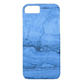 Blauer Granitmuster blauer Marmorfelsen Case-Mate iPhone Hülle