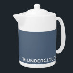 Blauer Graue Farbe von Thundercloud<br><div class="desc">Blaugrau wie donnernde Wolken</div>