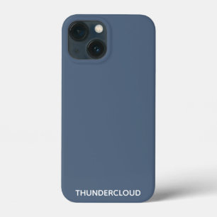 Blauer Graue Farbe von Thundercloud Case-Mate iPhone Hülle