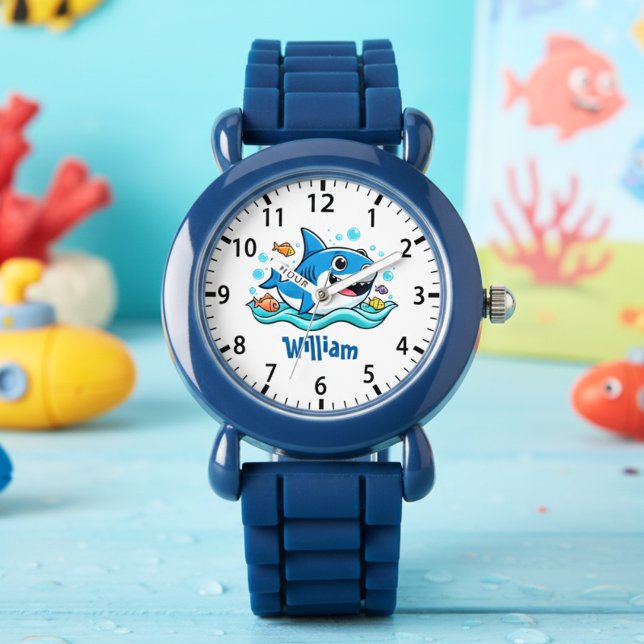 Blauer Hai Armbanduhr (Von Creator hochgeladen)