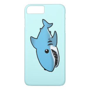blauer Haifisch des Cartoon Case-Mate iPhone Hülle