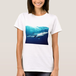 Blauer Haifisch T-Shirt