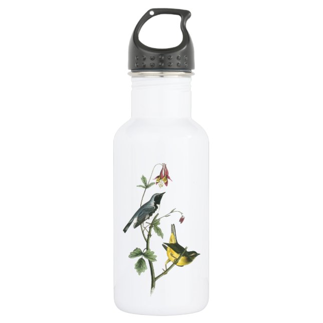 Blauer Halbblauer von Audubon Trinkflasche (Vorderseite)