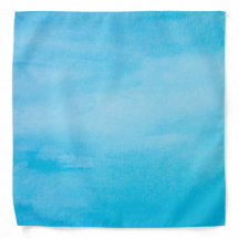 Blauer handgestrichener Wasserfarben