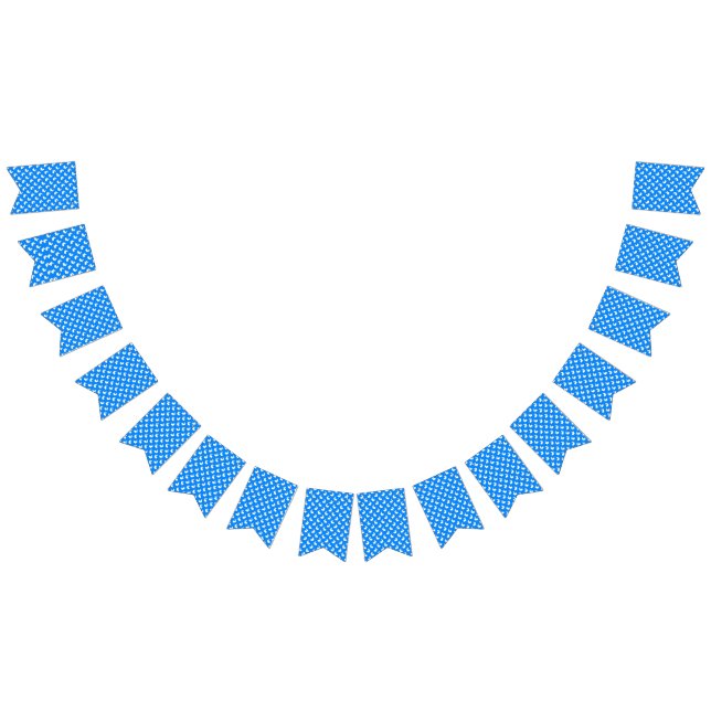 Blauer Hasen-Banner Wimpelkette (Alle)