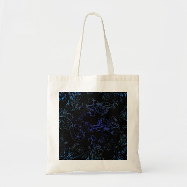 Blauer Haushalt Tasche (Vorne)
