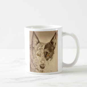 Blauer Heeler australischer Vieh-Hund Tasse