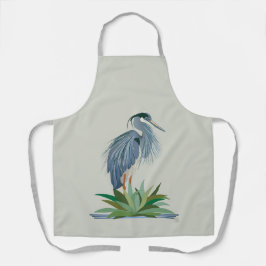 Blauer Held Schürze