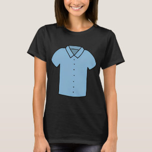 Blauer Hemd Typ Tattoo Vektor T-Shirt