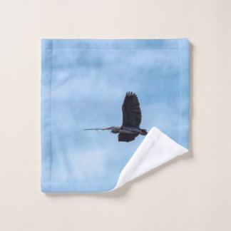 Blauer Heron Wash Tuch